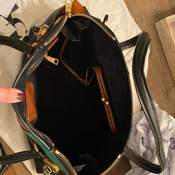 Coach patchwork outlaw satchel - Picture 5 of 9